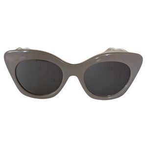 Thom Browne Grey White Cat Eye Sunglasses Made in Japan TB-508-B-GRY-WHT-52